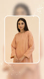 SOLID YARN DYED SHIRT KURTI FOR TIMELESS STYLE